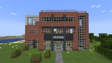 Minecraft gebouw de Chocoladefabriek