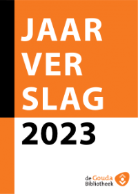 voorkant jaarverslag bibliotheek Gouda over 2023